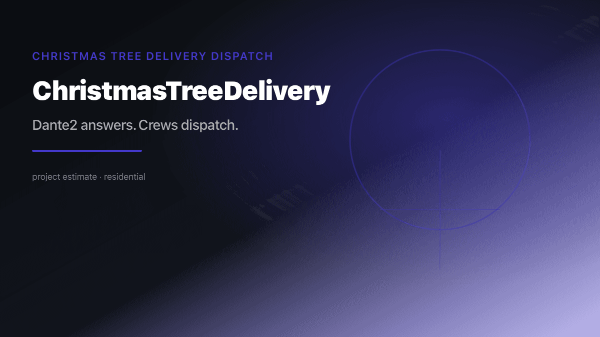 Christmas Tree Delivery Dispatch preview