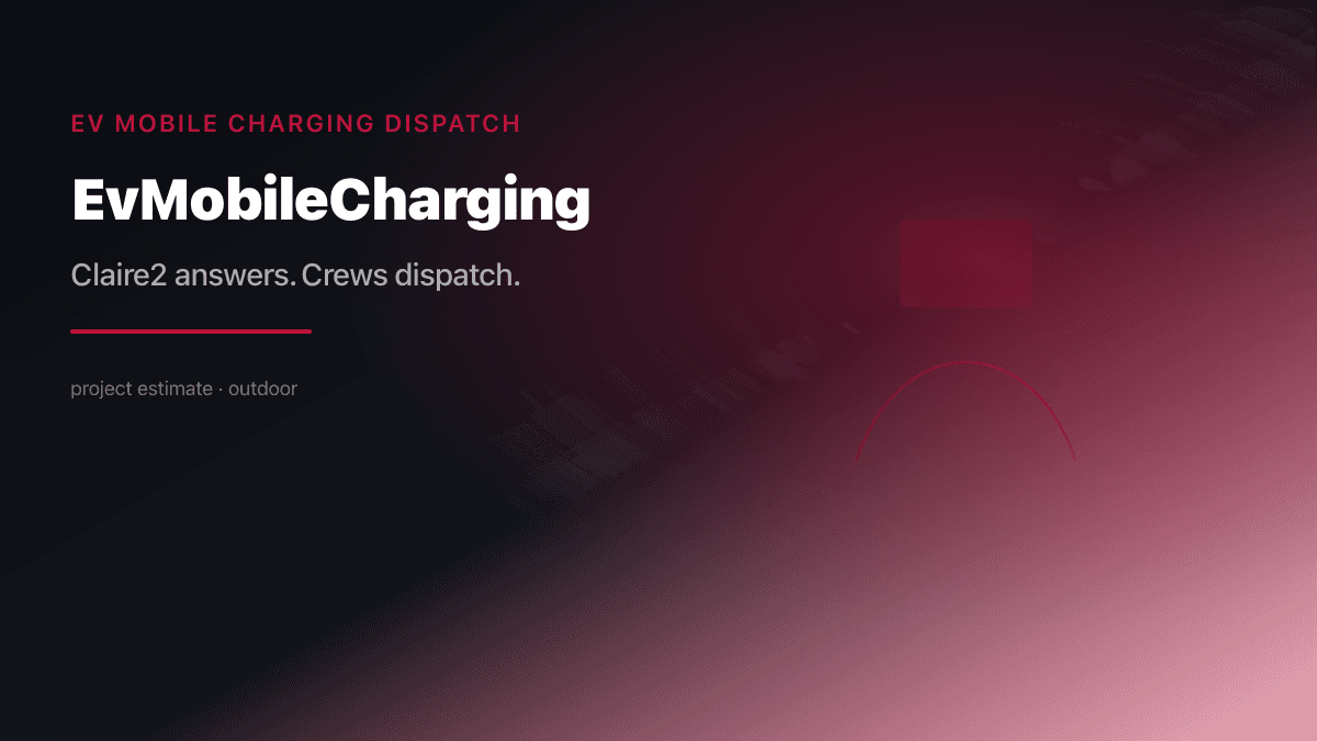 Ev Mobile Charging Dispatch preview