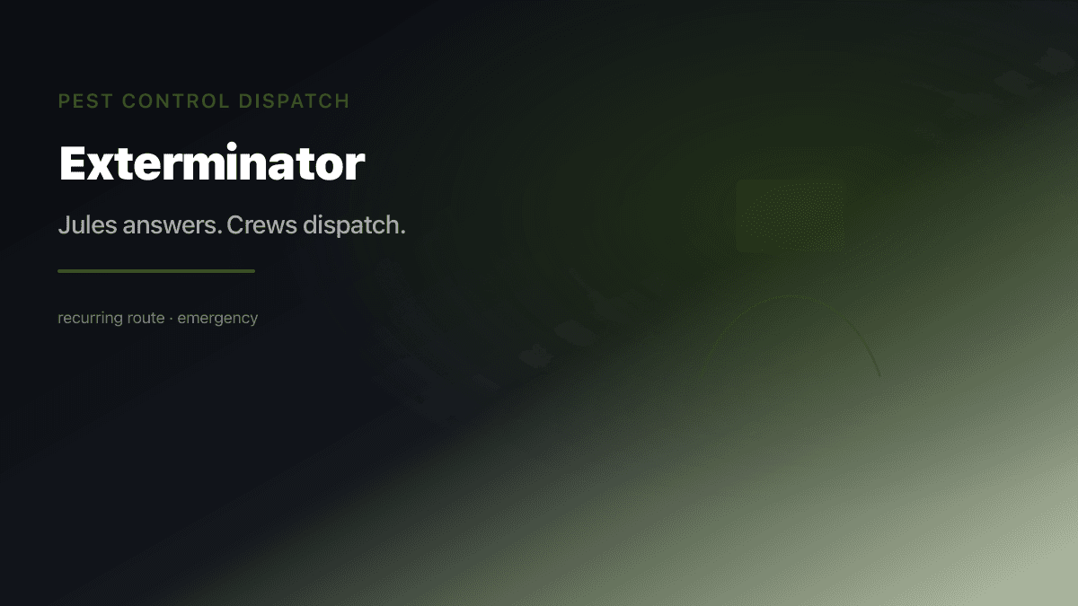 Exterminator Dispatch preview